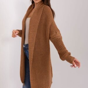 Sweter Kardigan Model TW-SW-BI-305.99P Brown - Och Bella