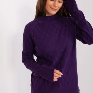 Sweter Damski Model AT-SW-2326.37X Dark Violet - AT