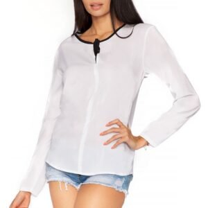 Bluzka Model Kornelia 2 White/Black - Tessita