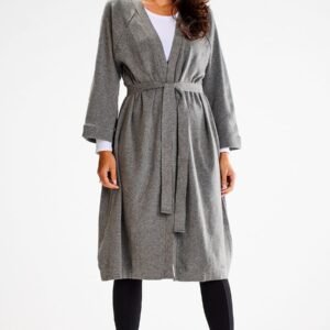 Sweter Kardigan Model A617 Grey - awama